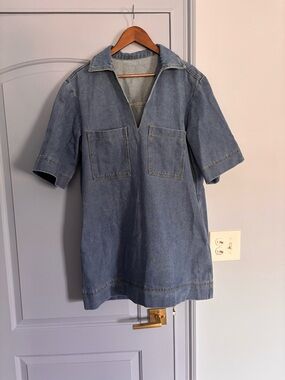 New Denim Jean Oversized Dress